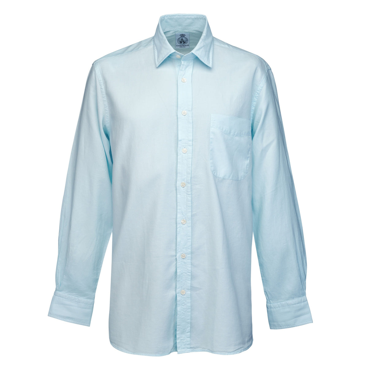 Ice Blue Vintage Oxford Shirt