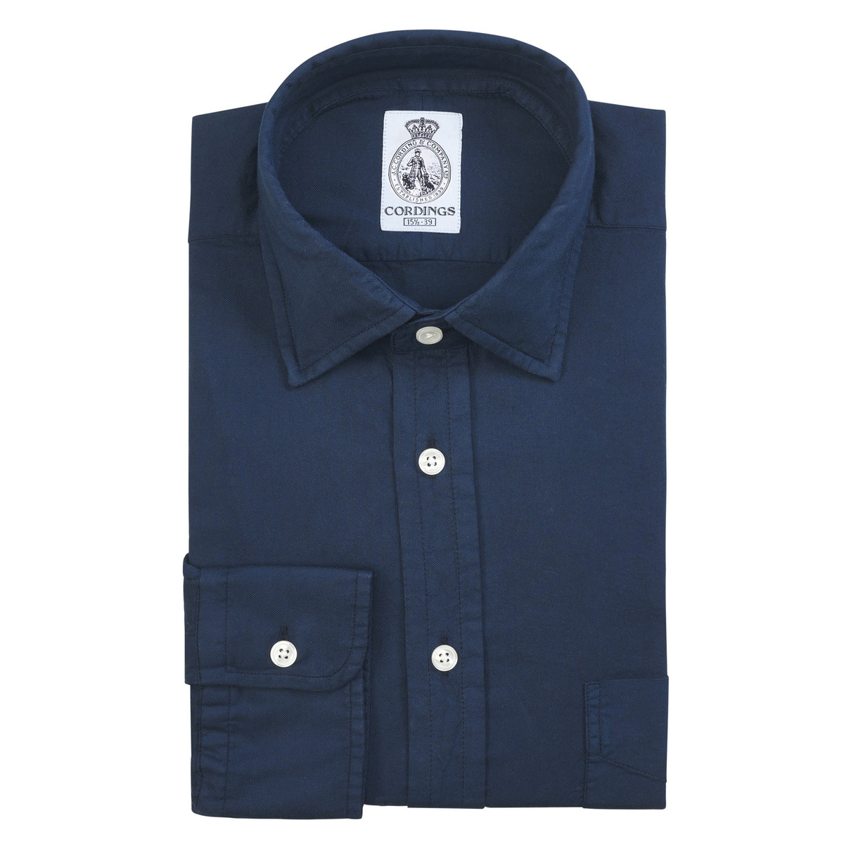 Navy Vintage Oxford Shirt