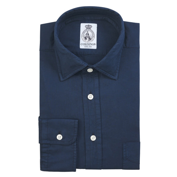 Navy Vintage Oxford Shirt