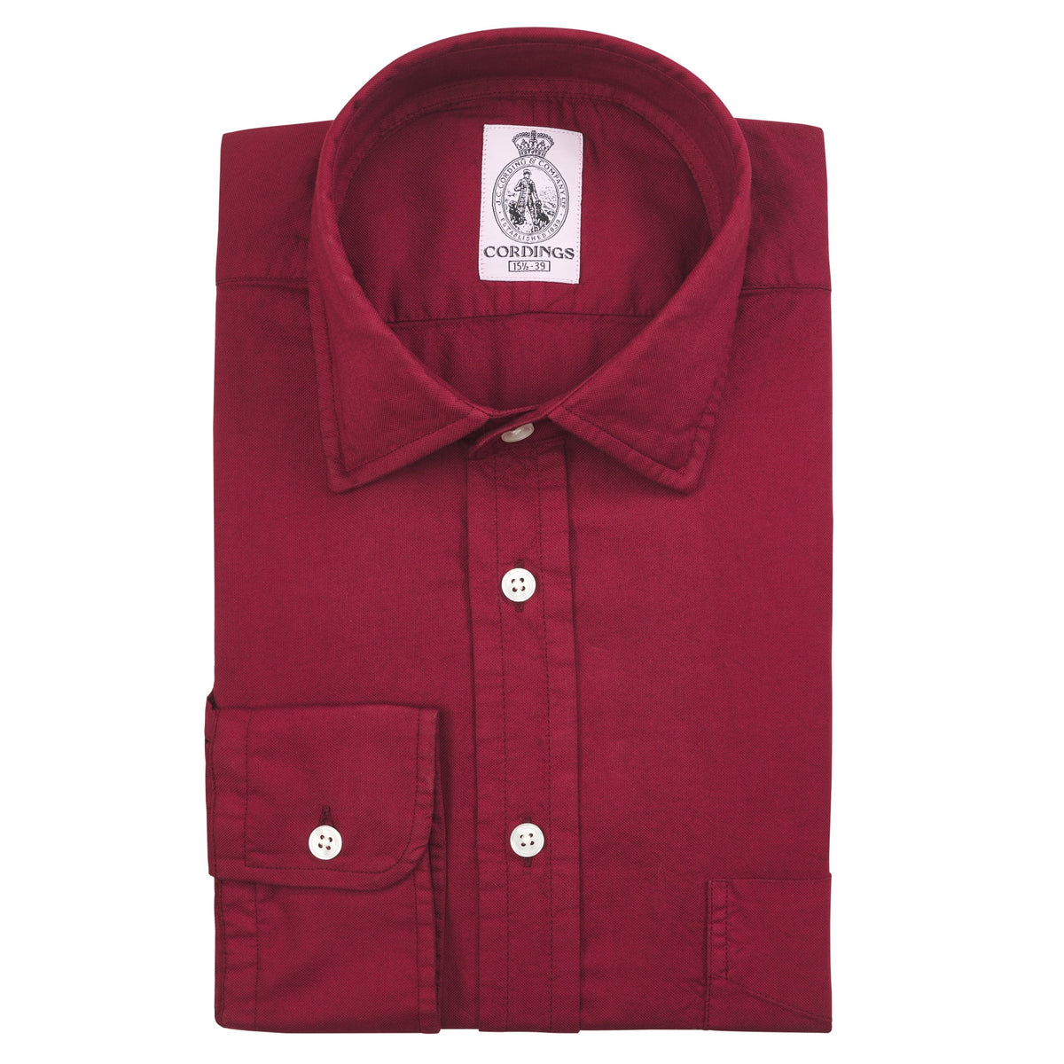 Red Vintage Oxford Shirt