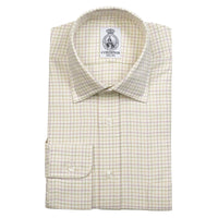 Green Purple Fine Tattersall Shirt