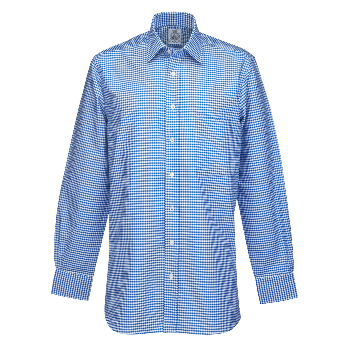Blue Elliott Gingham Oxford Shirt