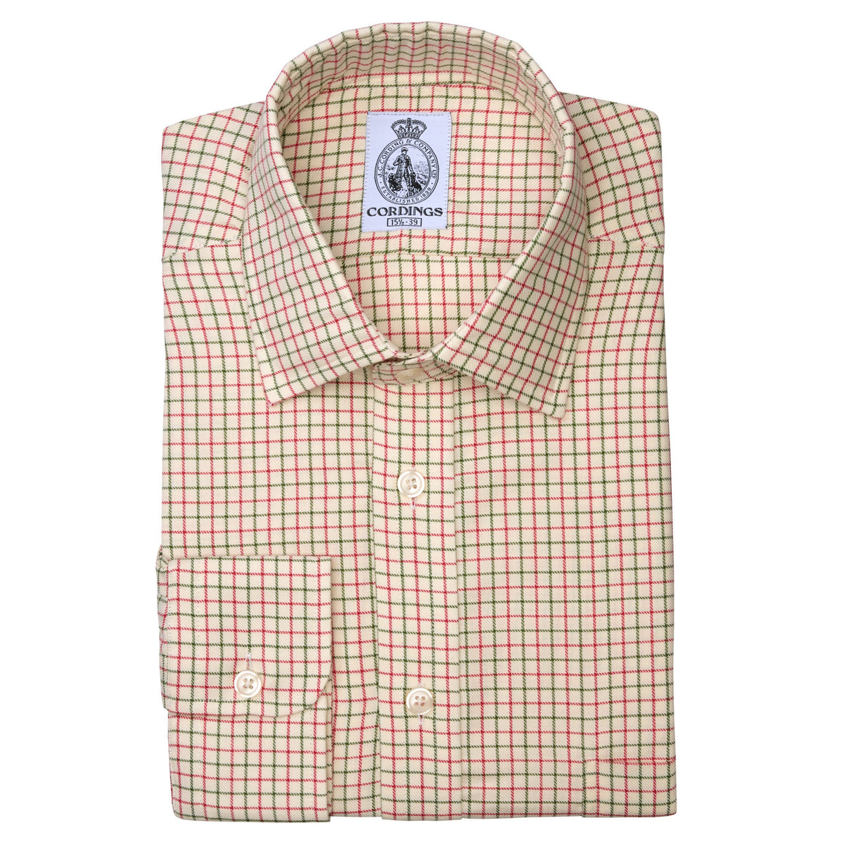 Wine Leaf Nelson Tattersall Shirt