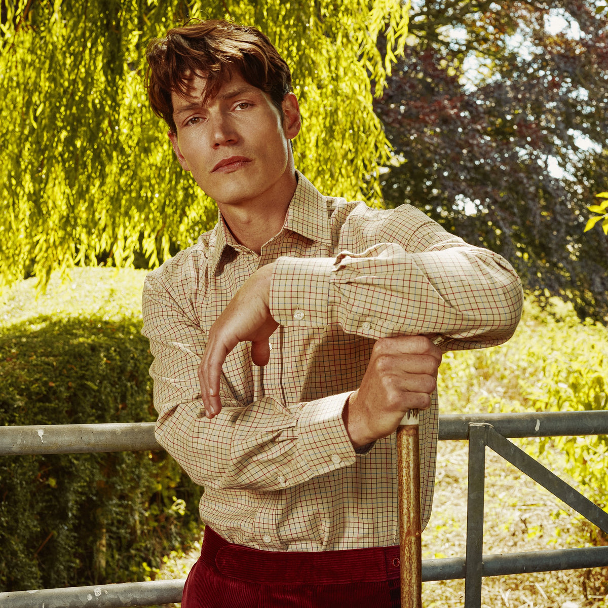 Fawn Cresta Tattersall Shirt