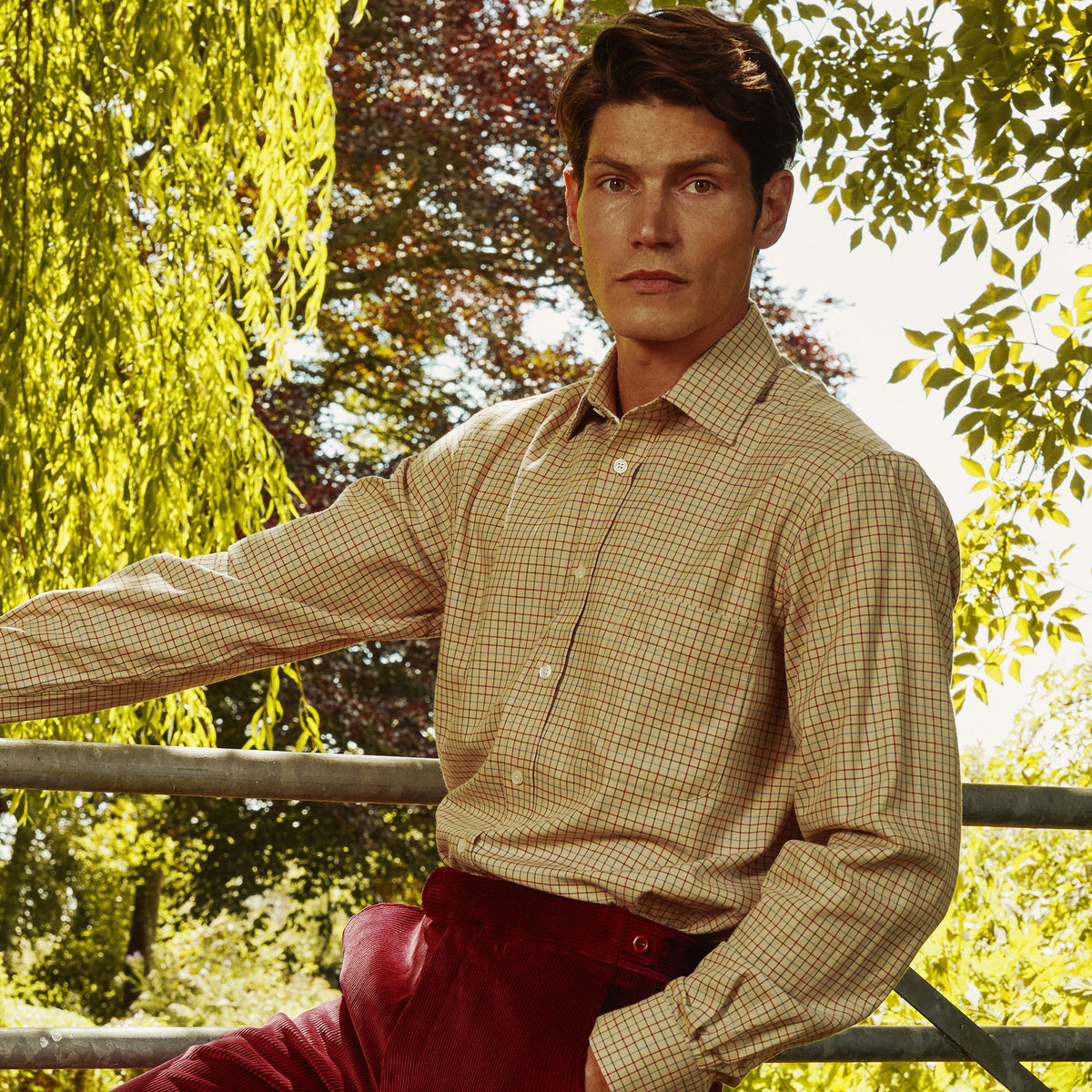 Fawn Cresta Tattersall Shirt