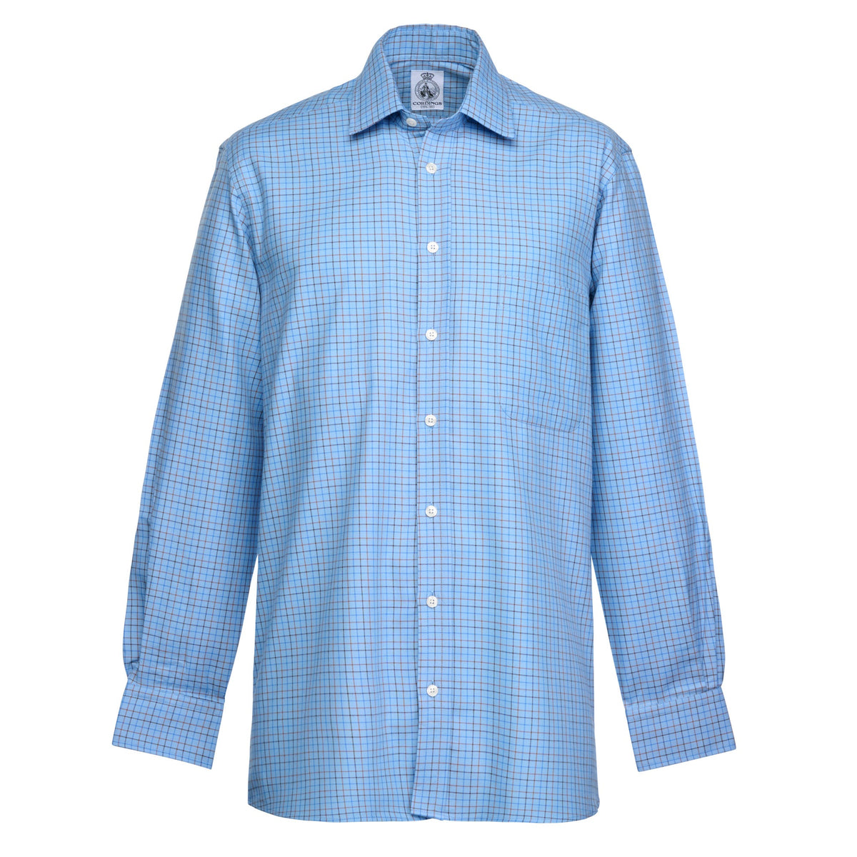 Blue Cresta Tattersall Shirt