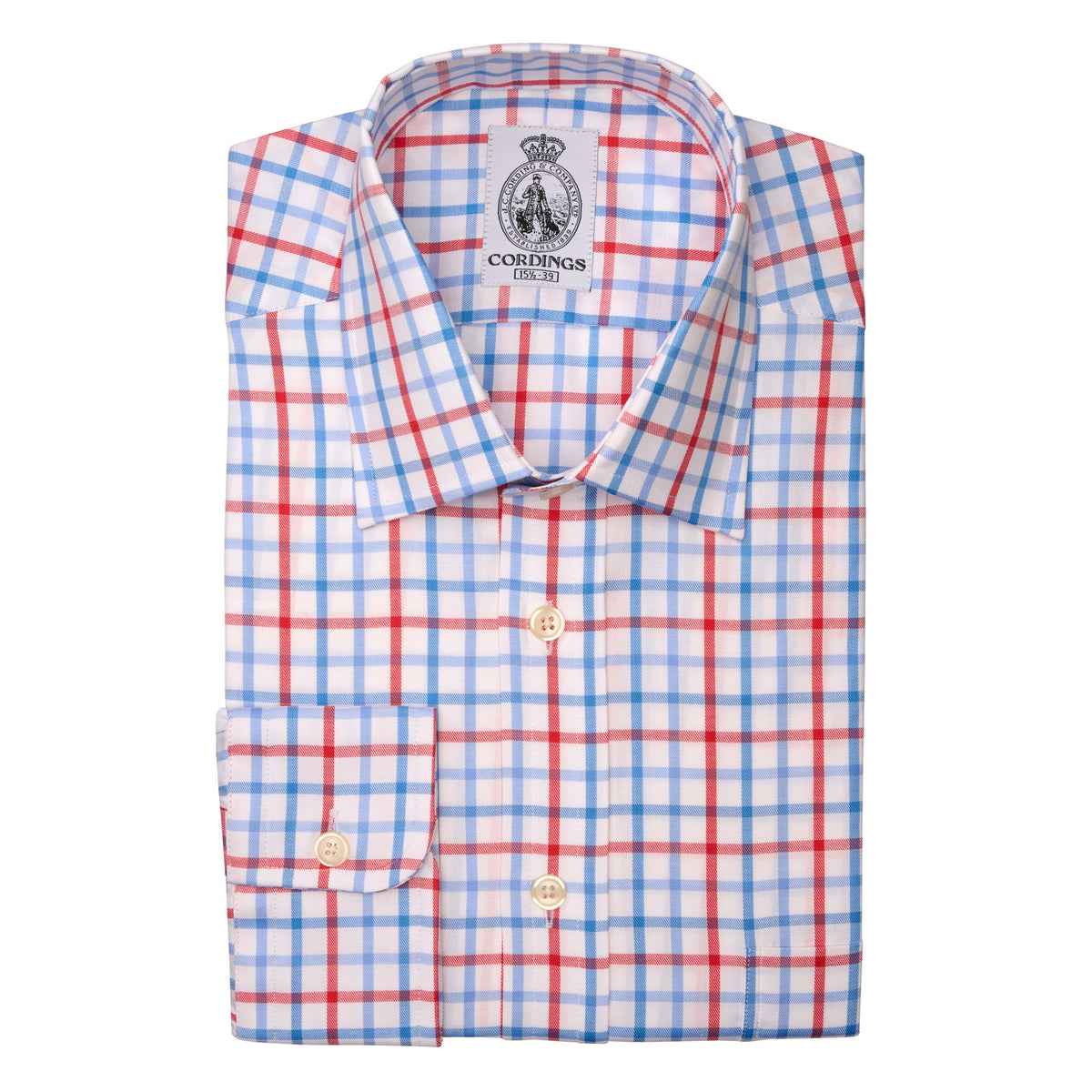 Red Burnley Check Shirt