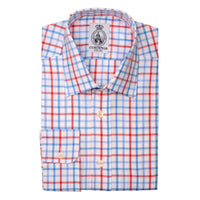 Red Burnley Check Shirt