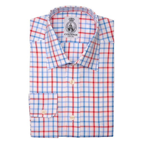 Red Burnley Check Shirt