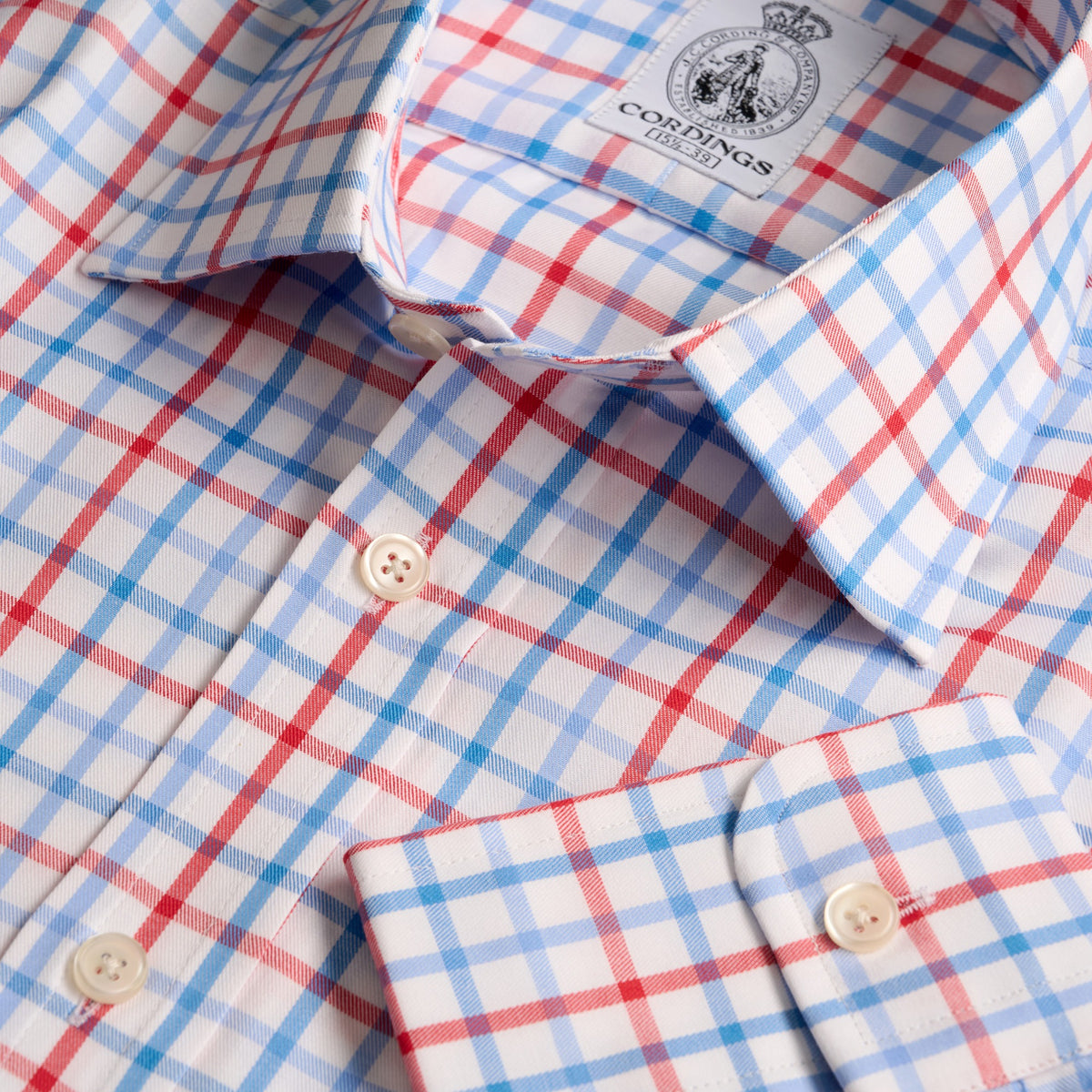 Red Burnley Check Shirt