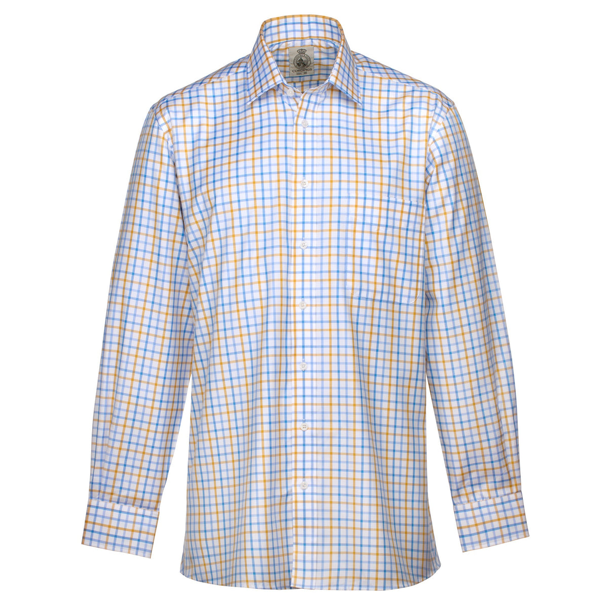 Yellow & Blue Burnley Check Shirt