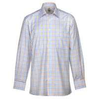 Yellow & Blue Burnley Check Shirt