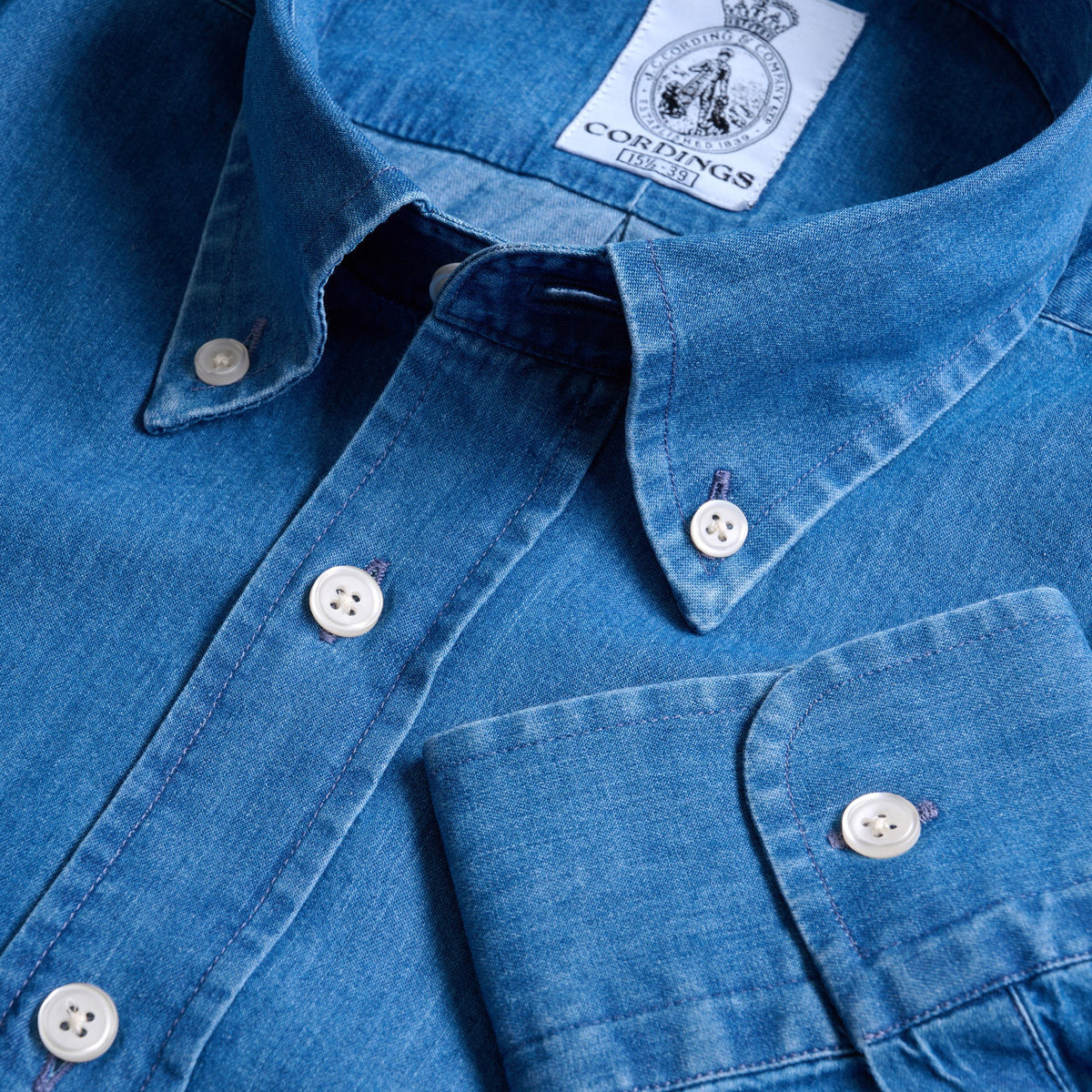 Stroud Button Down Denim Shirt