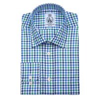 Blue & Green Kelling Gingham Shirt