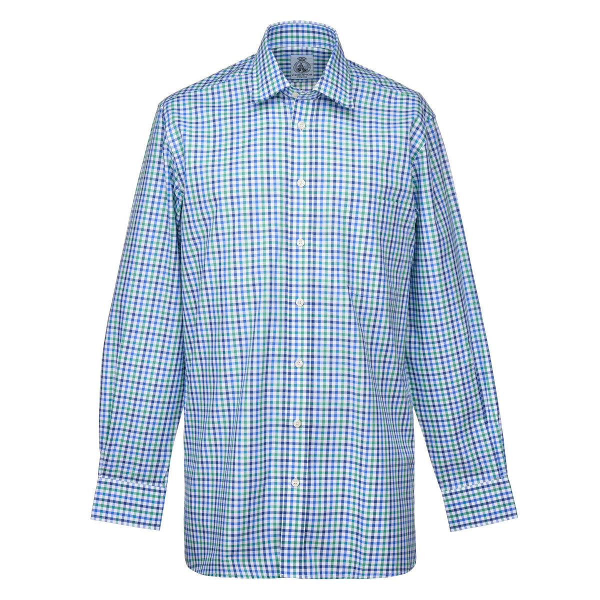 Blue & Green Kelling Gingham Shirt