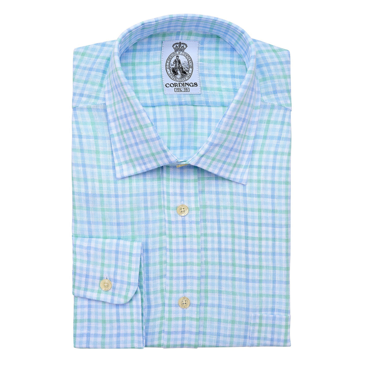 Blue & Green Blakeney Gingham Shirt