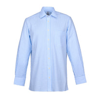 Sky Blue Cley Seersucker Shirt