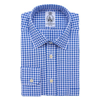 Navy Cley Seersucker Shirt