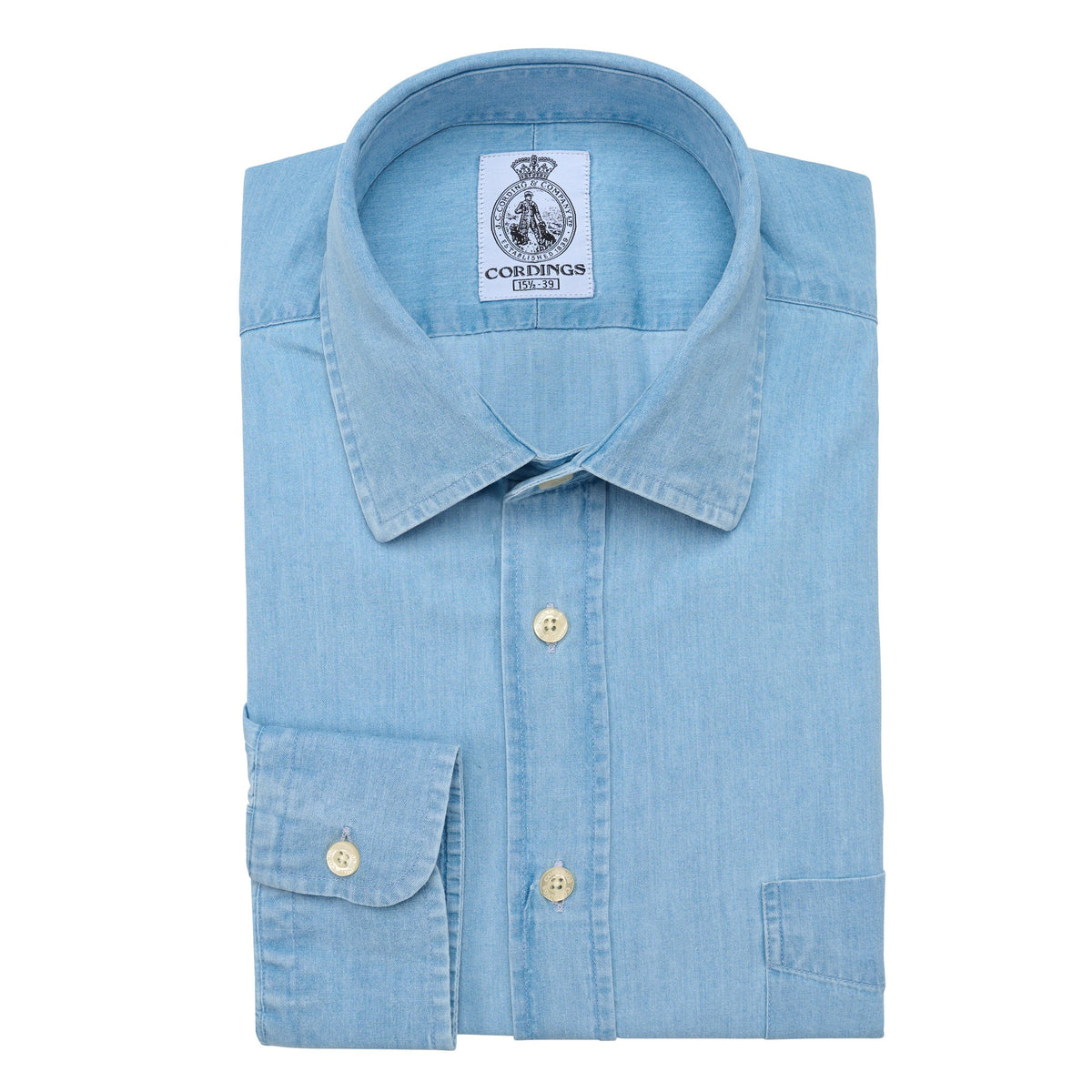 Blue Shipton Denim Shirt