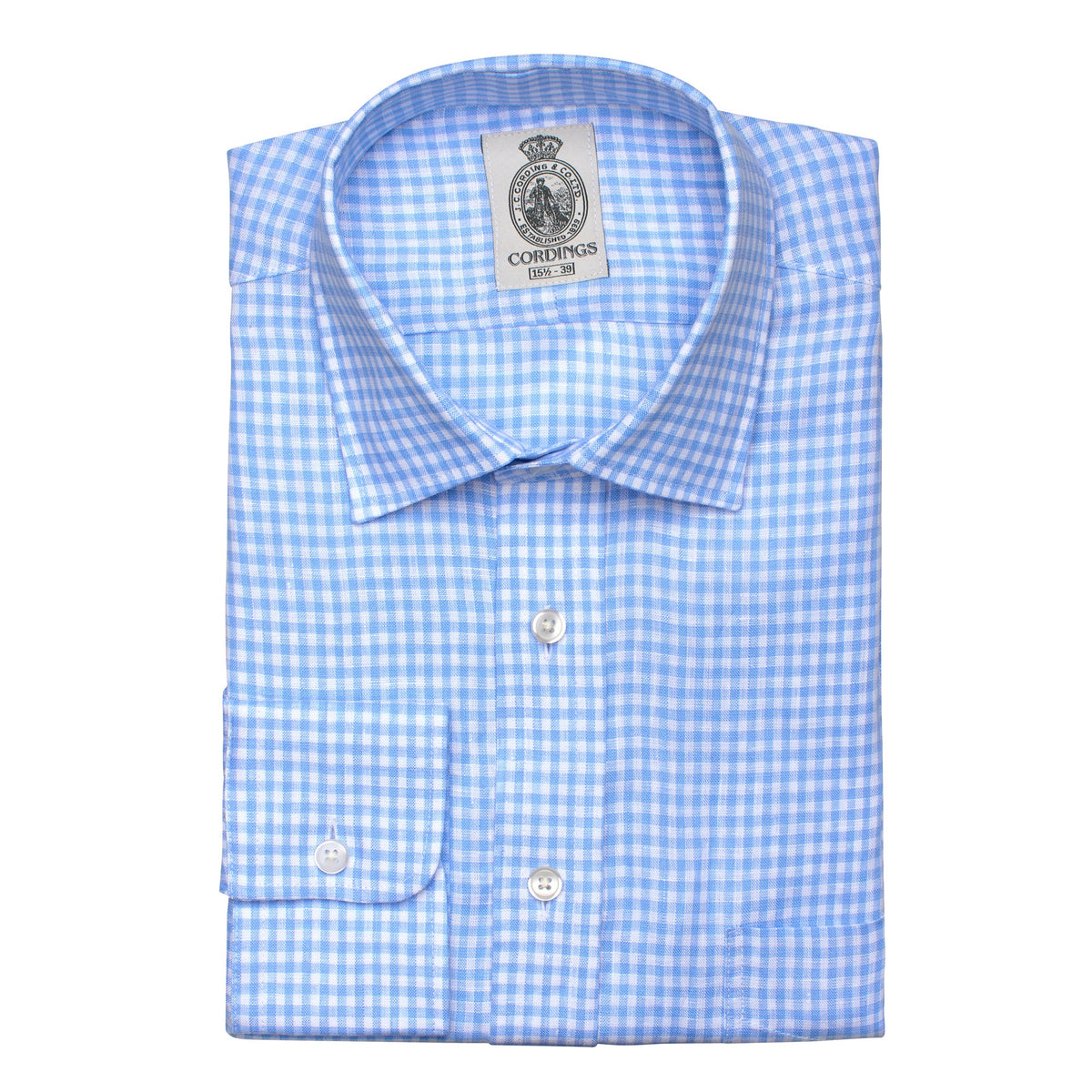 Blue Bodham Check Shirt