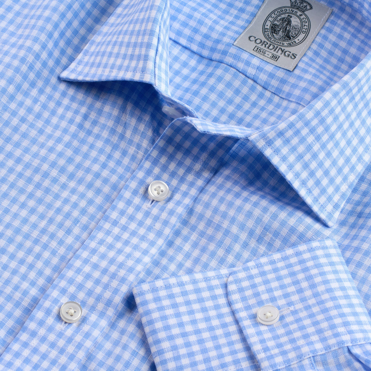 Blue Bodham Check Shirt
