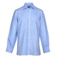 Blue Bodham Check Shirt