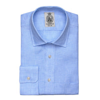 Blue Burnham Check Shirt