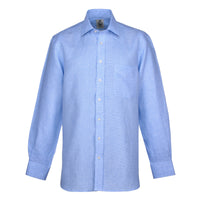 Blue Burnham Check Shirt