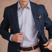 Sky Blue Wells Oxford Shirt