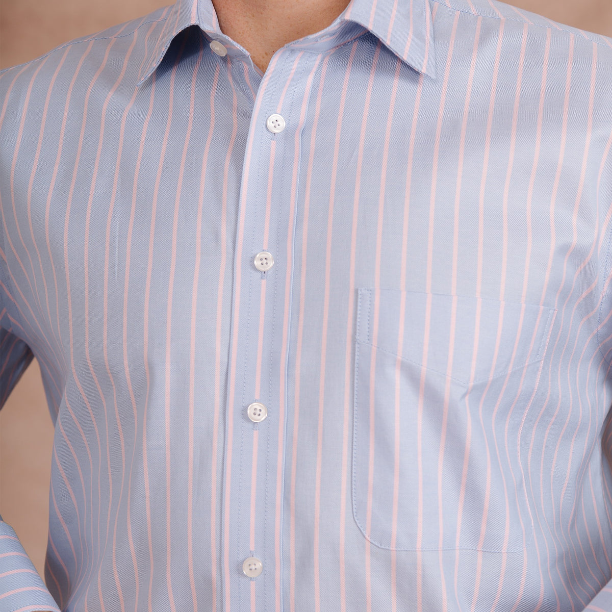 Sky Blue Wells Oxford Shirt