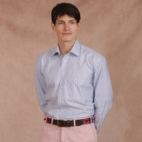 Sky Blue Wells Oxford Shirt