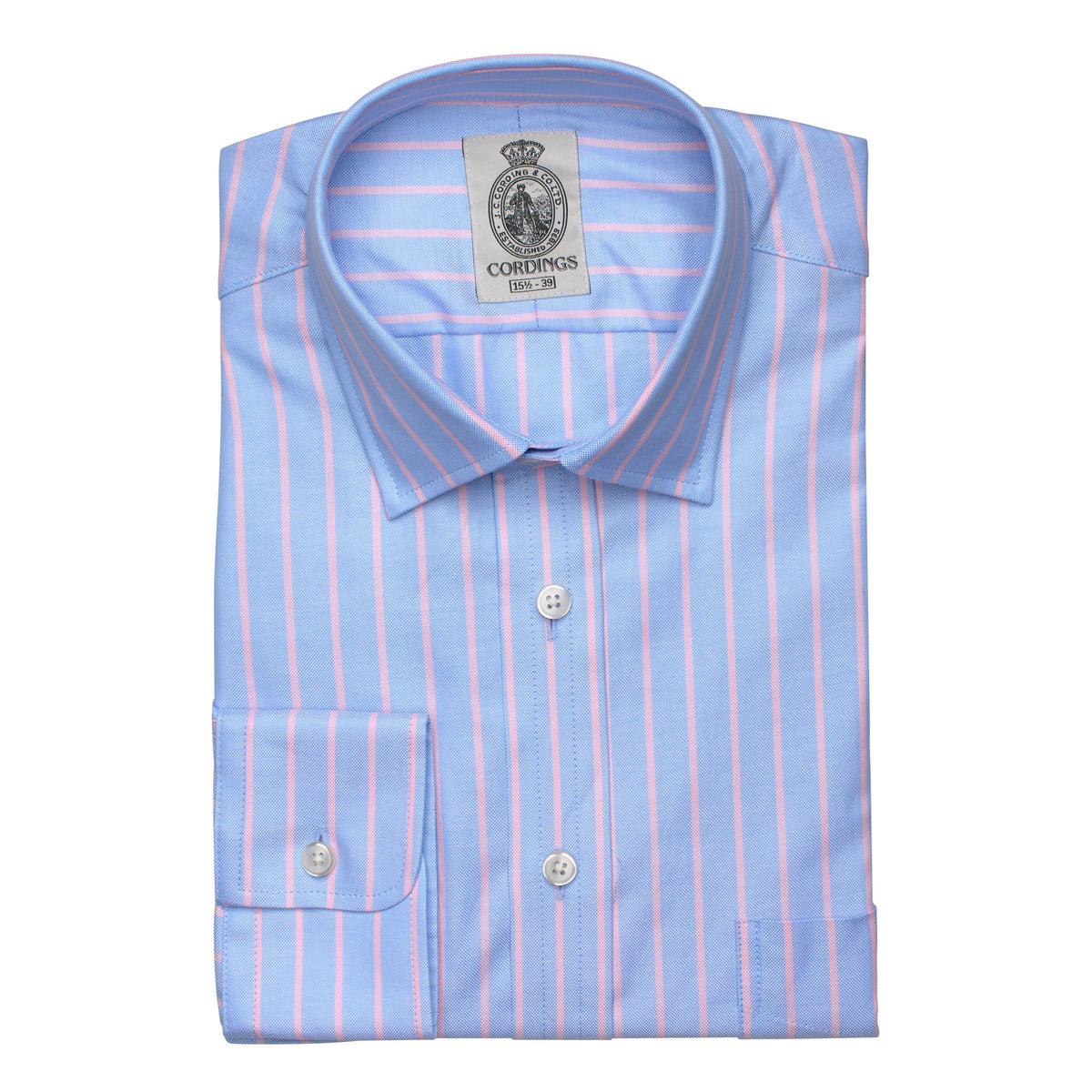 Sky Blue Wells Oxford Shirt