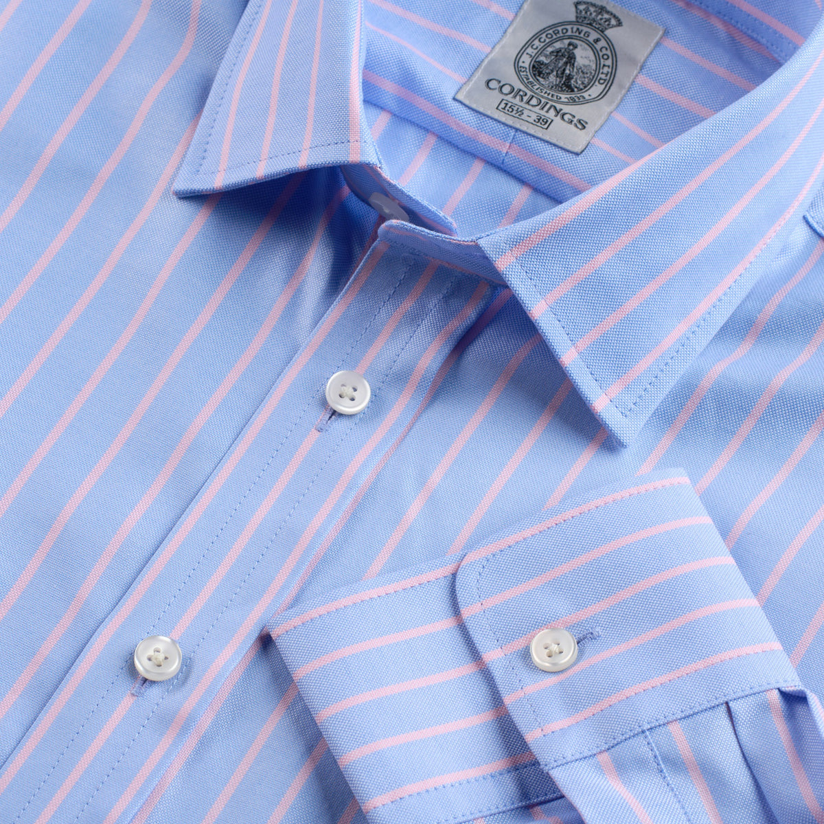 Sky Blue Wells Oxford Shirt