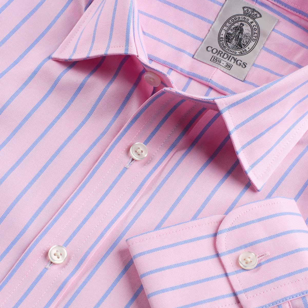 Pink Wells Oxford Shirt
