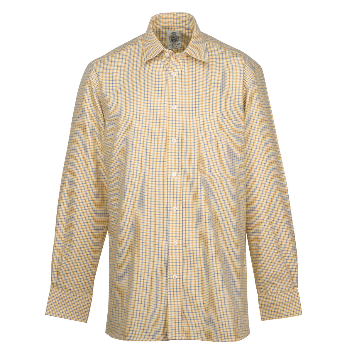Blue & Yellow Chorley Check Shirt