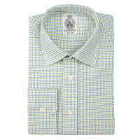 Green & Blue Chorley Check Shirt