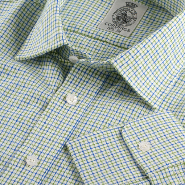 Green & Blue Chorley Check Shirt