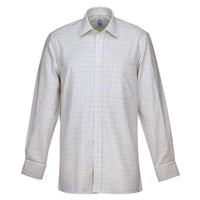 Blue & Brown Richard Check Shirt