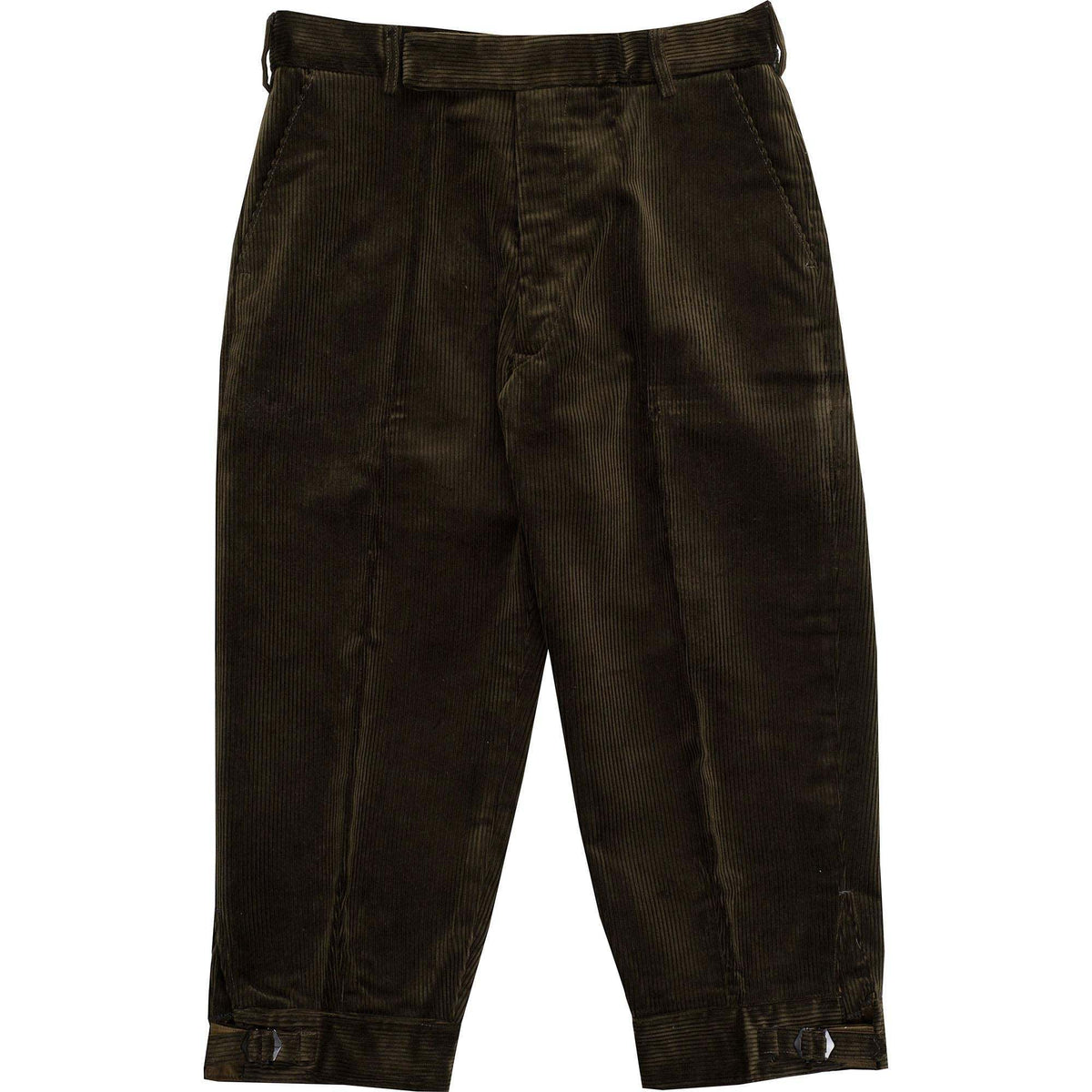 Green Corduroy Plus Twos Shooting Breeks