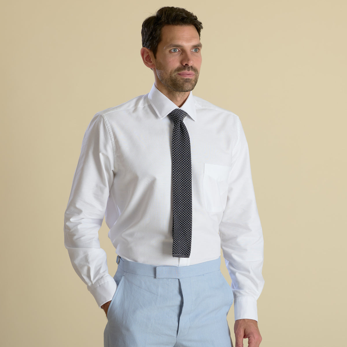 White Classic Oxford Shirt