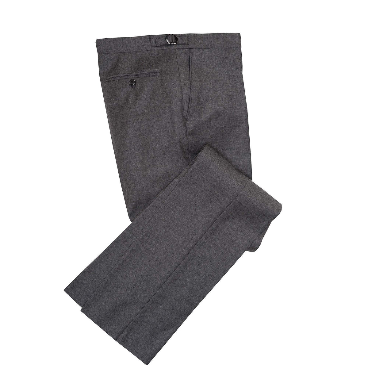Grey 10oz Two Button Sharkskin Suit
