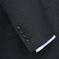 Charcoal Grey 14oz Birdseye Three Button Suit