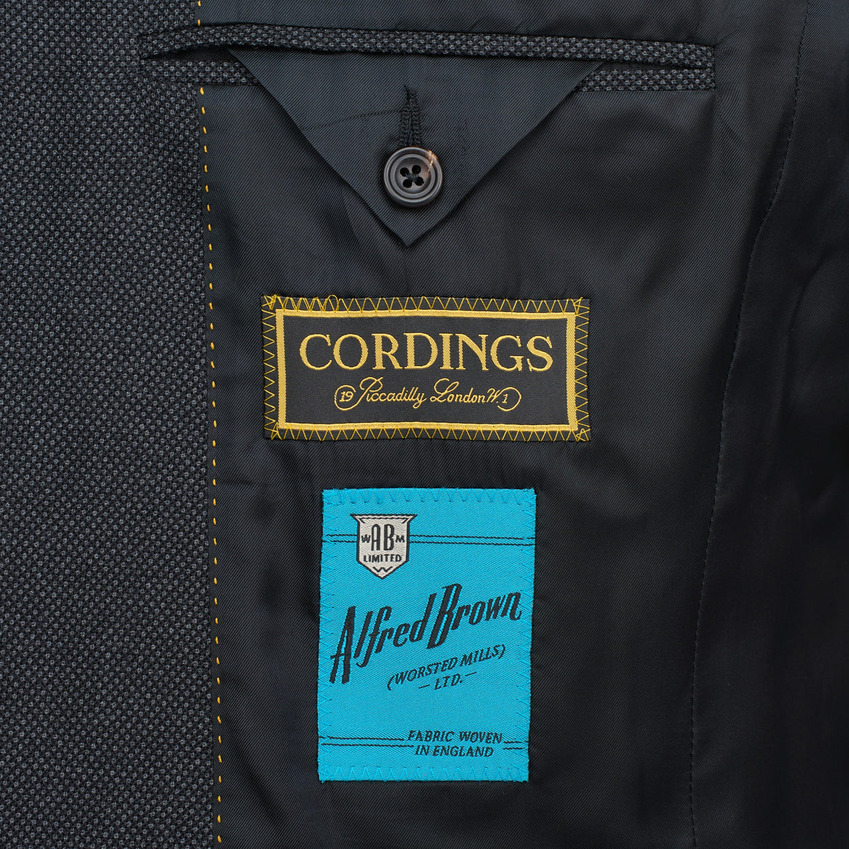 Charcoal Grey 14oz Birdseye Three Button Suit