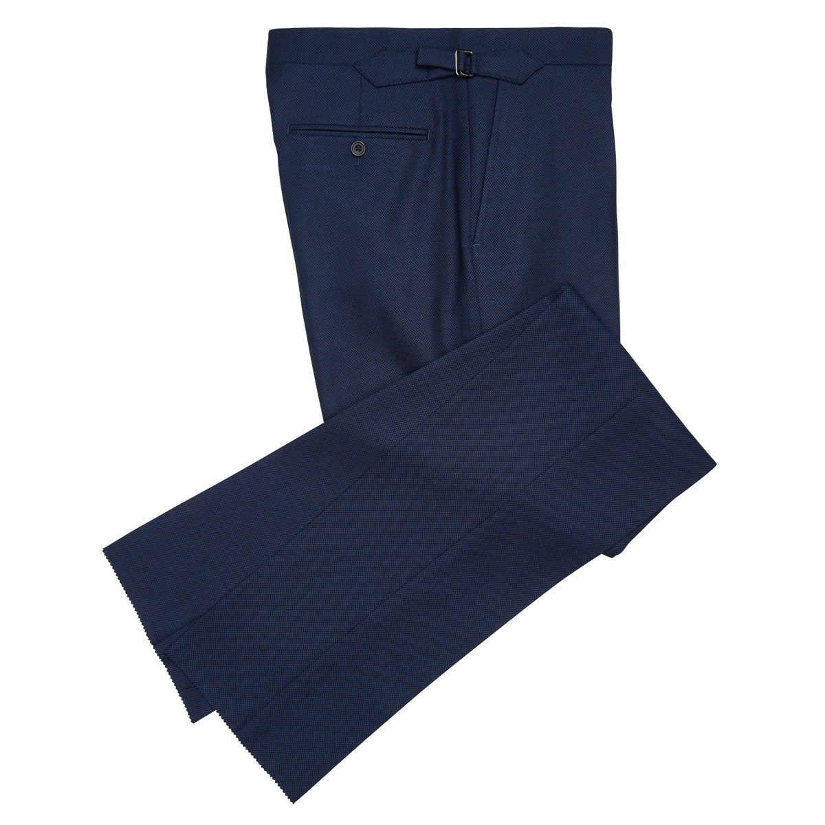 Navy 14oz Birdseye Three Button Suit
