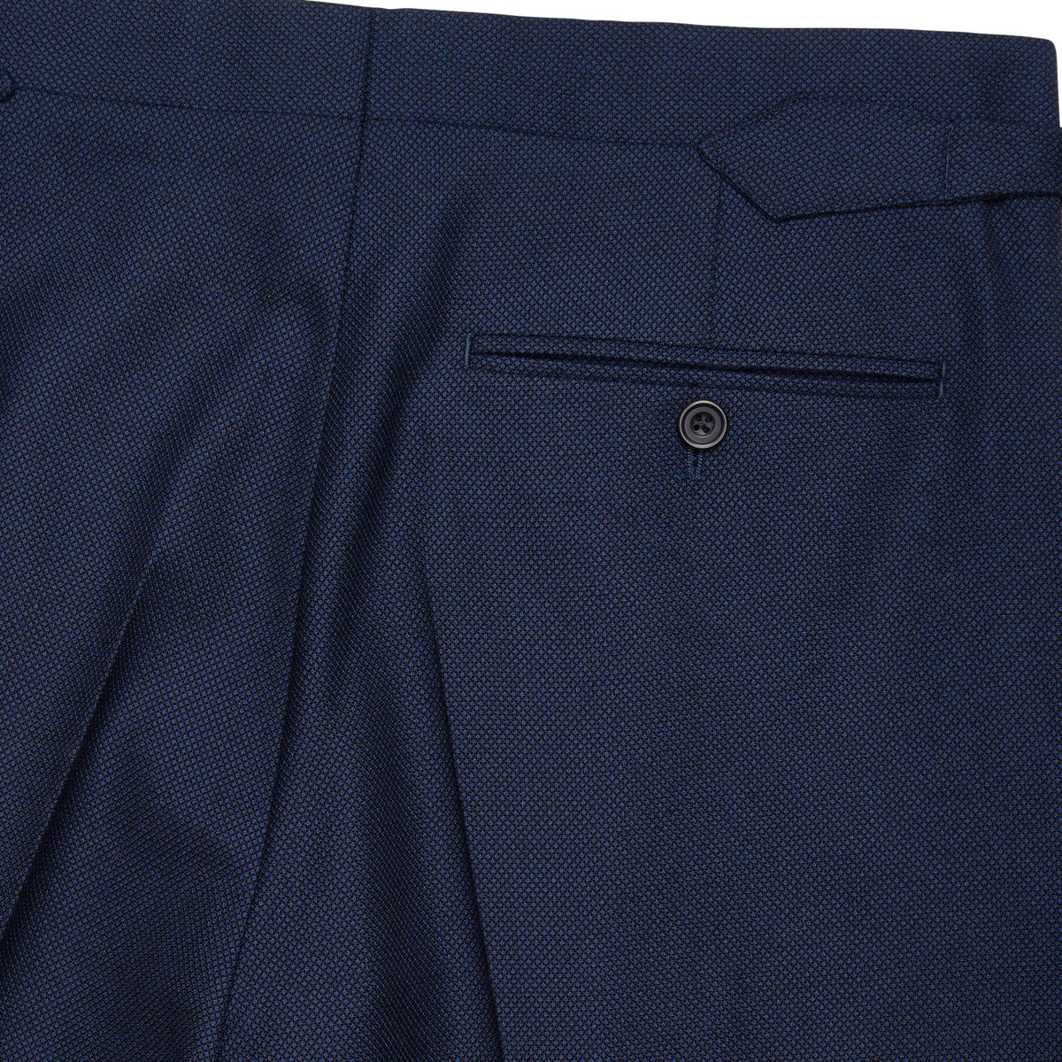 Navy 14oz Birdseye Three Button Suit