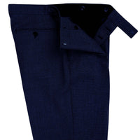 Navy 11oz Three Button Birdseye Suit