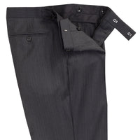Grey 9oz Two Button Fine Herringbone Suit