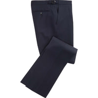 Navy 9oz Three Button Plain Weave Suit
