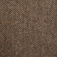 Brown Herringbone Tweed Suit