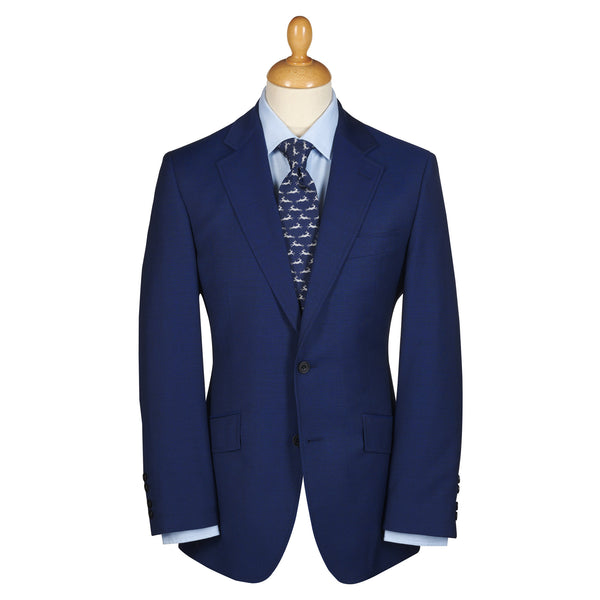 Dark Blue 8oz Two Button Mohair Suit